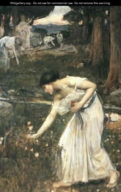 Narcissus study 1912 - John William Waterhouse