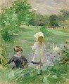 Beside a Lake 1883 - Berthe Morisot