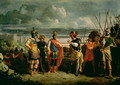 Meeting between Claudius Civilis and the commander of the Roman Army - Frans de Jong or Jongh