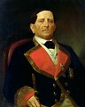 Portrait of Antonio Lopez de Santa Ana 1794-1876 - Paul L
