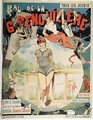 Poster advertising the Bal de la Grenouillere - Henri (Boulanger) Gray
