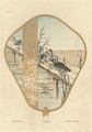 Fan plate 1 from Fantaisies decoratives - (after) Habert-Dys, Jules-Auguste