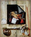 Trompe lOeil Still Life - Cornelis Norbertus Gysbrechts