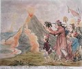 The Eruption of the Mountain or The Horrors of the Bocca del Inferno - James Gillray