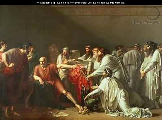 Hippocrates Refusing the Gifts of Artaxerxes I - Anne-Louis Girodet de Roucy-Triosson