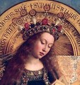 The Ghent Altarpiece The Virgin Mary - Hubert & Jan van Eyck