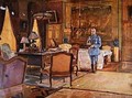 Marshal Ferdinand Foch in his headquarters - Charles Jules Duvent