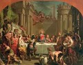 Marriage feast at Cana - Gaetano Gandolfi