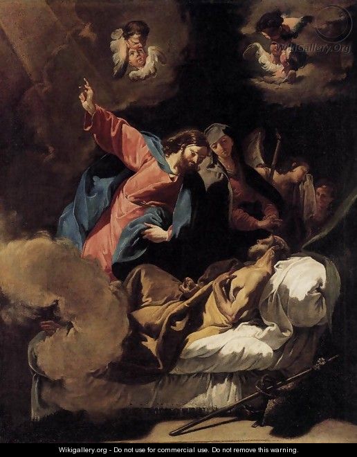 The Death of Joseph - Giovanni Battista Pittoni the younger