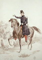 Colonel Nicolas Changarnier 1793-1877 from Album Afrique 1835-45, 1840 - Felix Philippoteaux