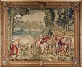 The Hunts of Maximilian Libra The Stag Hunt Caught in the River - (after) Orley, Bernard van