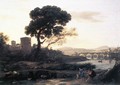 Landscape with Shepherds, The Pont Molle - Claude Lorrain (Gellee)