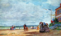 Beach of Trouville 2 - Eugène Boudin