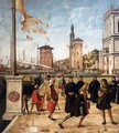 The Ambassadors Return to the English Court (detail 2) - Vittore Carpaccio