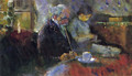 Taking the tea 1883 - Edvard Munch