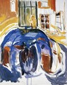 Self-Portrait During Eye Disease II - Edvard Munch