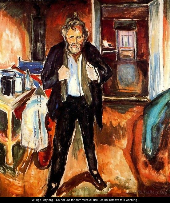 Self-Portrait - Edvard Munch
