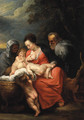 The Holy Family 2 - (after) Sir Peter Paul Rubens