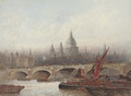 The Thames at Blackfriars Bridge, St. Paul