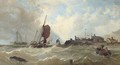 Fishing vessels off the south coast - James Sen Meadows