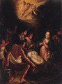 The Adoration of the Shepherds - (after) Frans II Francken