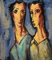 Two Heads 1928-1929 - Alfred Henry Maurer