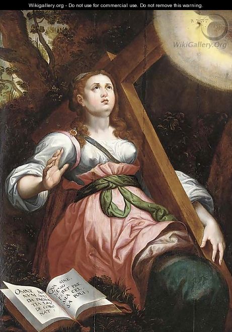 A Personification of Faith - (after) Jacob De Backer - WikiGallery.org ...