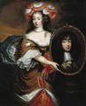Portrait of Princess Henrietta Anna Stuart of England (1644-1670) - (after) Caspar Netscher