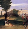 Rustic Idyll - Tiziano Vecellio (Titian)