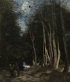 Ville D'Avray, Une Allee Dans Les Bois - Jean-Baptiste-Camille Corot