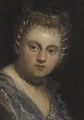 Portrait Of A Young Lady, Head And Shoulders - Jacopo d