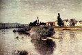 The Seine At Lavacourt - Claude Oscar Monet