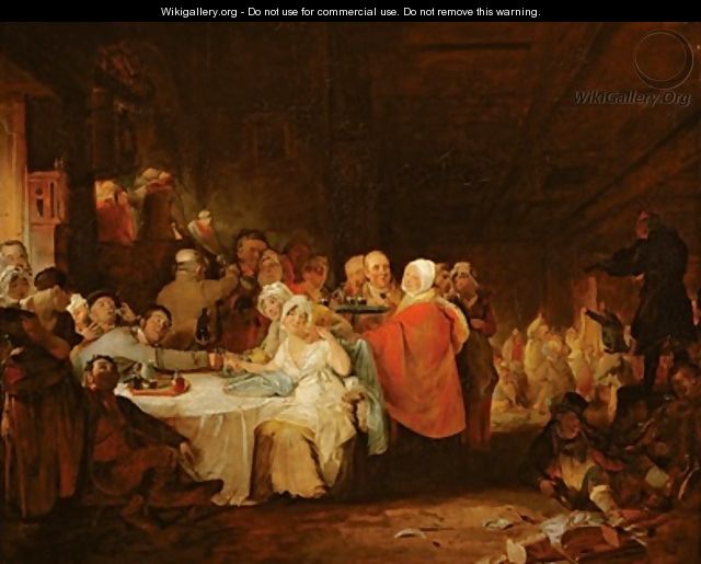 A Scotch Wedding 1811 - William Home Lizars - WikiGallery.org, the ...