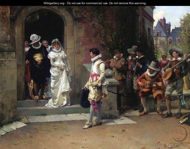 After the Wedding - Adrien Moreau - WikiGallery.org, the largest ...