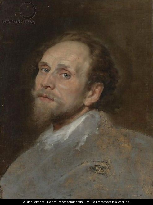 Portrait Of A Man 2 - (after) Dyck, Sir Anthony van - WikiGallery.org ...