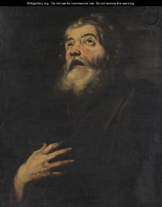 Saint Andrew 2 - (after) Jusepe De Ribera - WikiGallery.org, the ...