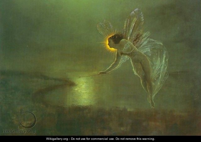 Spirit of the Night - John Atkinson Grimshaw - WikiGallery.org, the ...