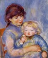 Motherhood Aka Child With A Biscuit - Pierre Auguste Renoir