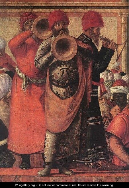 The Baptism of the Selenites (detail 1) 1507 - Vittore Carpaccio ...