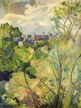 View from My Window in Genets (Brittany) - Suzanne Valadon