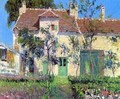 The Garden Behind the House - Gustave Loiseau