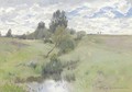 Landscape with a Wet Meadow - Roman Kochanowski