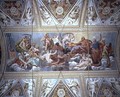 The Gods on Olympus, ceiling painting - Antonio Maria Viani