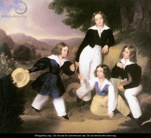 Medgyasszay Istvan fiai, 1833 - Karoly Brocky