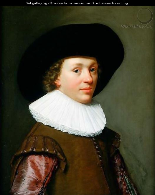 Portrait of a young Man - Willem Willemsz. van der Vliet