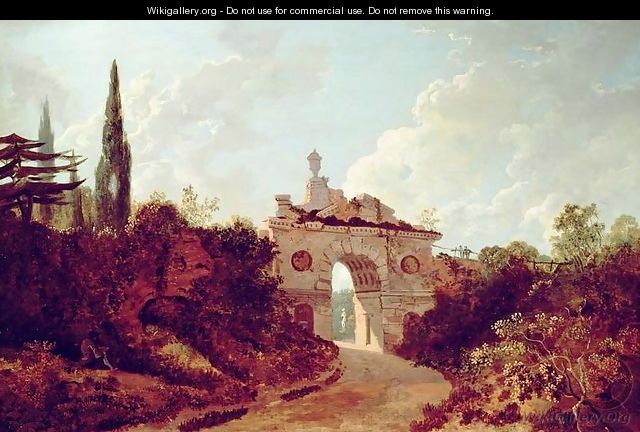 Kew Gardens: Ruined Arch - Richard Wilson - WikiGallery.org, the ...