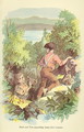 Huck and Tom unearthing Injun Joe's treasure', illustration from 'The Adventures of Tom Sawyer by Mark Twain (1835-1910) - Geoffrey Whittam