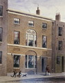 Plumbers Hall in Great Bush Lane, Cannon Street, 1851 - Thomas Hosmer Shepherd