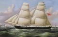 A Two Masted Schooner off Dover - Richard B. Spencer