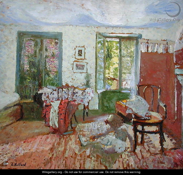 Annette in an Interior, c.1903 - Edouard (Jean-Edouard) Vuillard ...